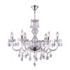 Globo CUIMBRA Luster Chrom, Edelstahl, 6-flammig