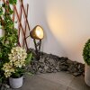 Phniet Gartenstrahler LED Schwarz, 1-flammig, Fernbedienung, Farbwechsler