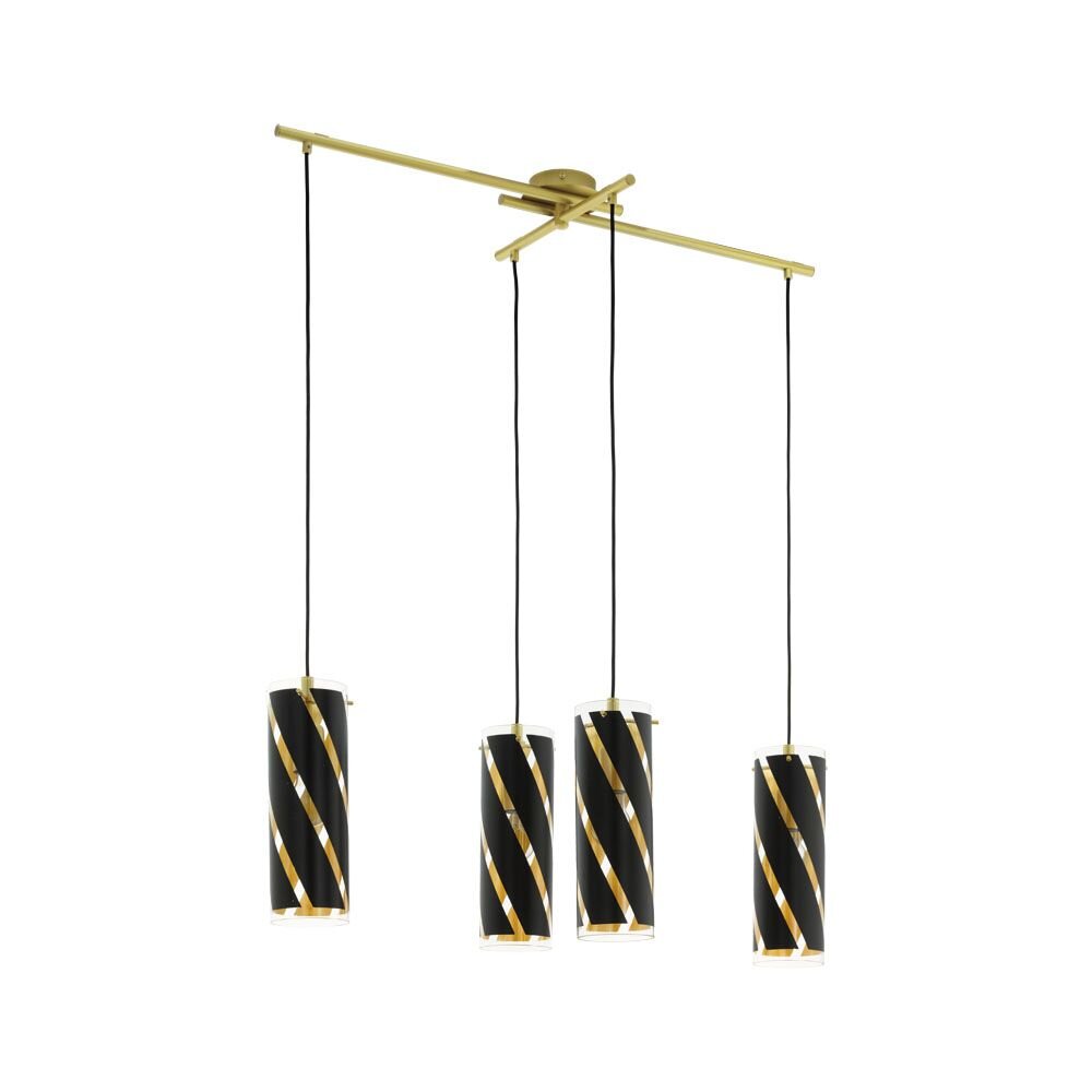 Eglo PINTO NERO Hängeleuchte Gold, 4-flammig main product photo