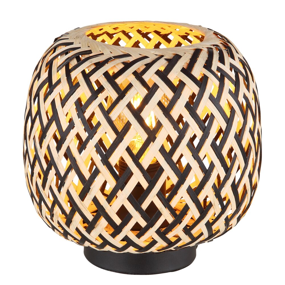 Globo COLLY Tischleuchte Schwarz, 1-flammig main product photo