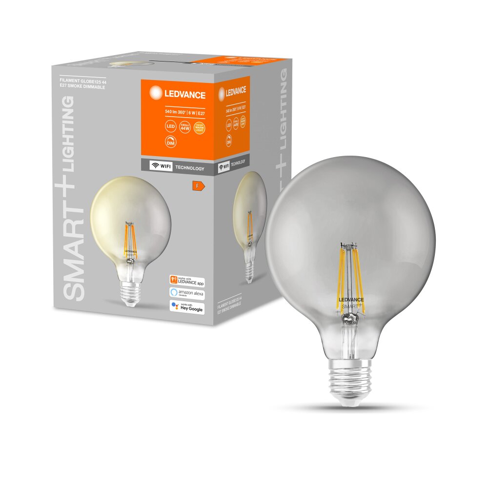 LEDVANCE Smart+ LED E27 6 Watt 2500 Kelvin 540 Lumen main product photo