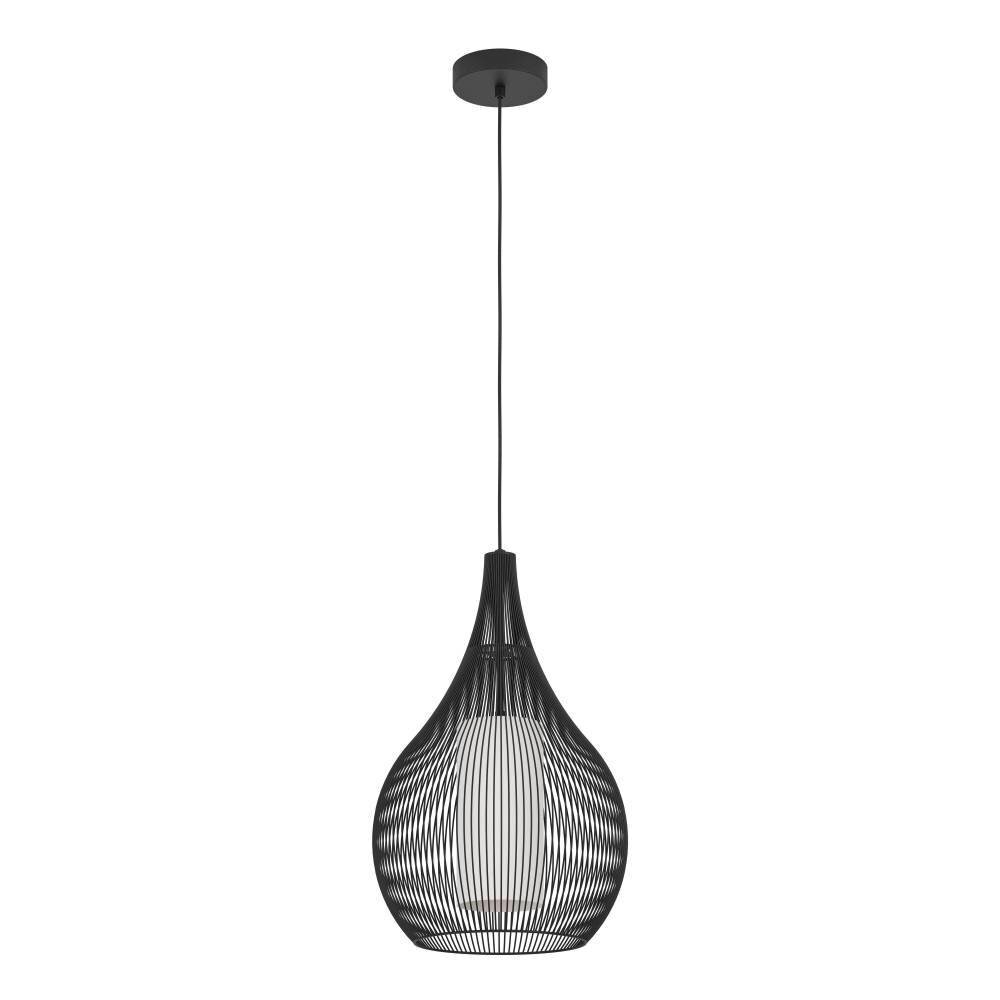 Eglo RAZONI Hängeleuchte Schwarz, 1-flammig main product photo