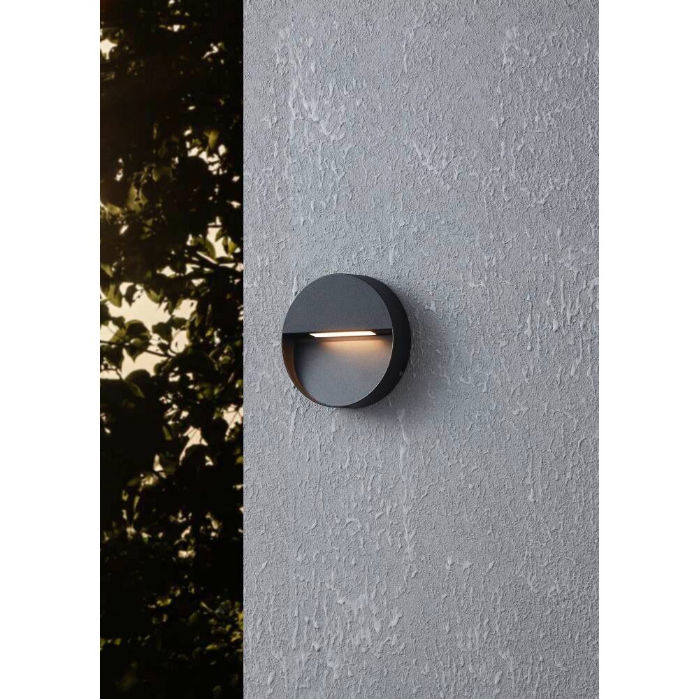 Eglo MARUGGIO Außenwandleuchte LED Schwarz, 1-flammig main product photo