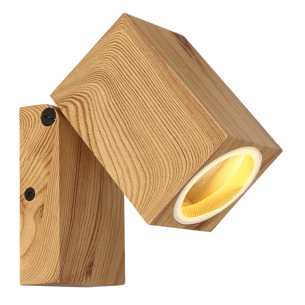 Globo VERONIKA Außenwandleuchte Holzoptik, 1-flammig main product photo