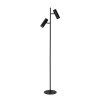 Lucide CLUBS Stehlampe Schwarz, 2-flammig