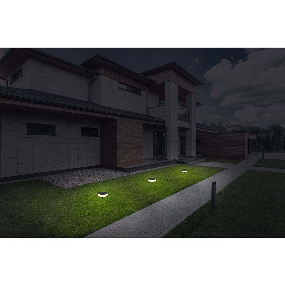 Globo SOLAR Erdspieß LED Schwarz, 1-flammig main product photo