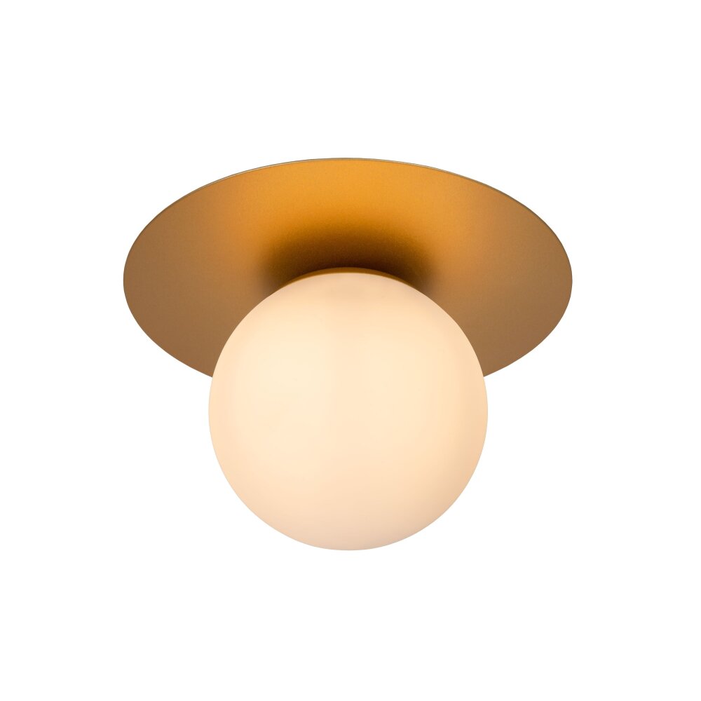 Lucide TRICIA Deckenleuchte Gold, Messing, 1-flammig main product photo