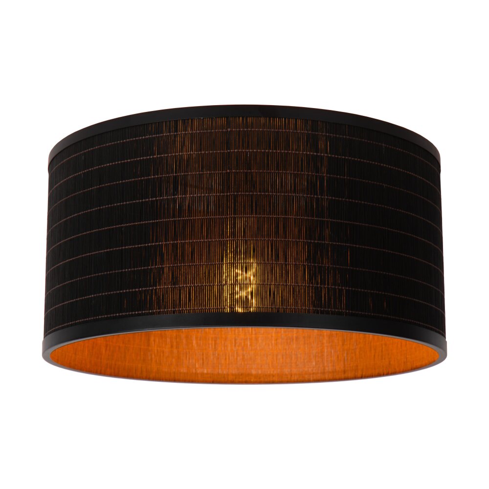 Lucide TAGALOG Deckenleuchte Schwarz, 1-flammig main product photo