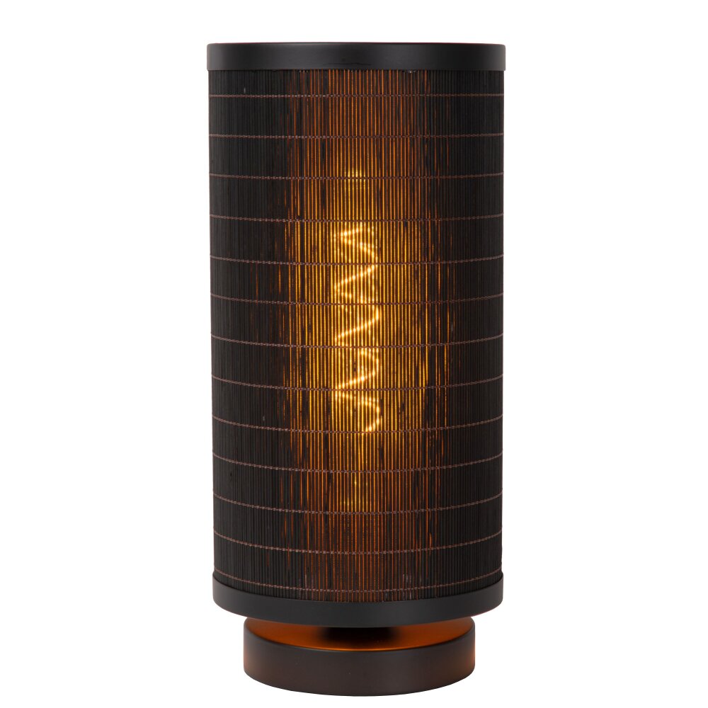 Lucide TAGALOG Tischleuchte Schwarz, 1-flammig main product photo