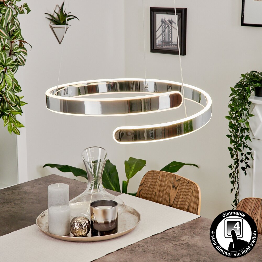 Rosemond Hängeleuchte LED Chrom, 1-flammig main product photo