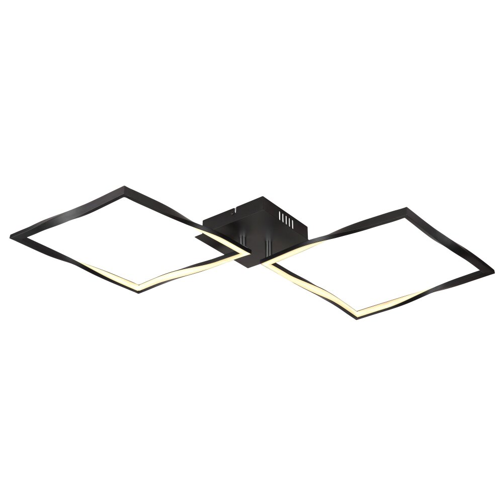 Globo MAXXY Deckenleuchte LED Schwarz, 1-flammig main product photo