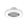 Reality Sandfjord Deckenventilator LED Chrom, 1-flammig, Fernbedienung Reality Sandfjord Deckenventilator LED Chrom, 1-flammig, Fernbedienung