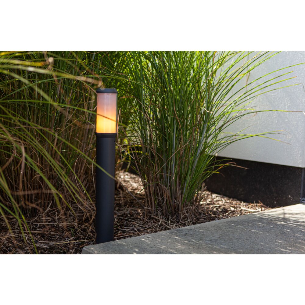 Lutec Heros Wegeleuchte Anthrazit, 1-flammig main product photo