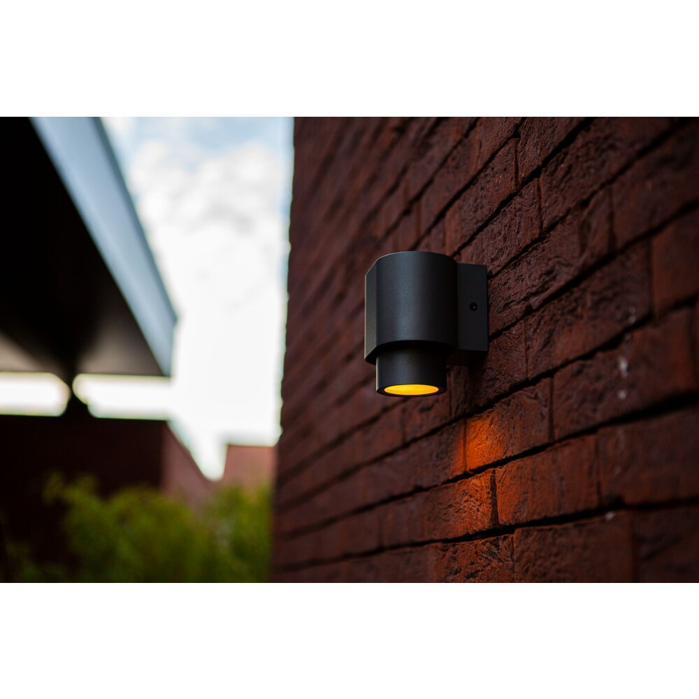 Lutec Cypres Außenwandleuchte Anthrazit, 1-flammig main product photo