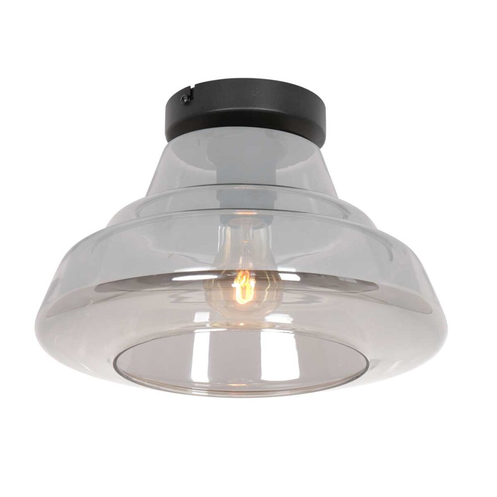 Steinhauer Reflexion Deckenleuchte Schwarz, 1-flammig main product photo