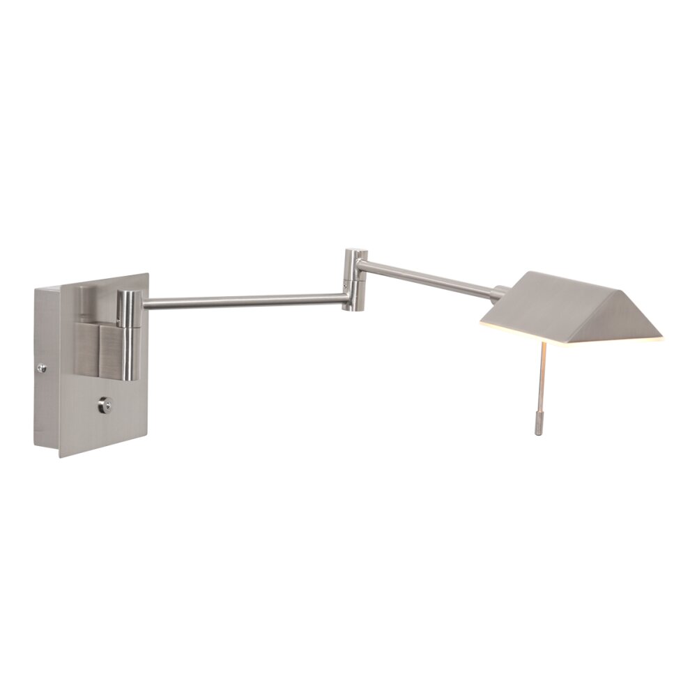 Steinhauer Retina Wandleuchte LED Stahl gebürstet, 1-flammig main product photo