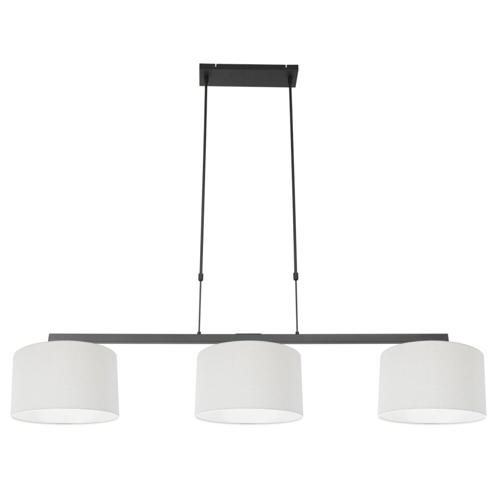Steinhauer Stang Pendelleuchte Schwarz, 3-flammig main product photo