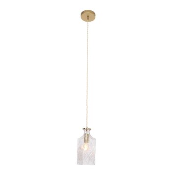 Steinhauer Grazioglass Hängeleuchte Messing, 1-flammig