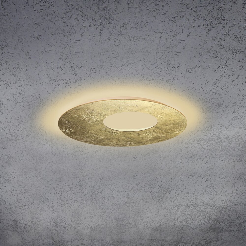 Escale BLADE OPEN Deckenleuchte LED Gold, 1-flammig main product photo