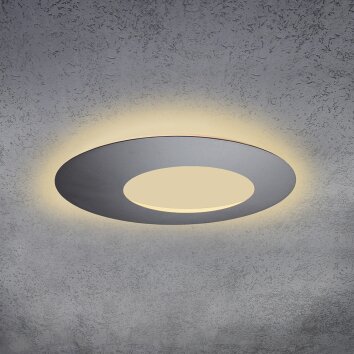 Escale BLADE OPEN Deckenleuchte LED Anthrazit, Grau, 1-flammig