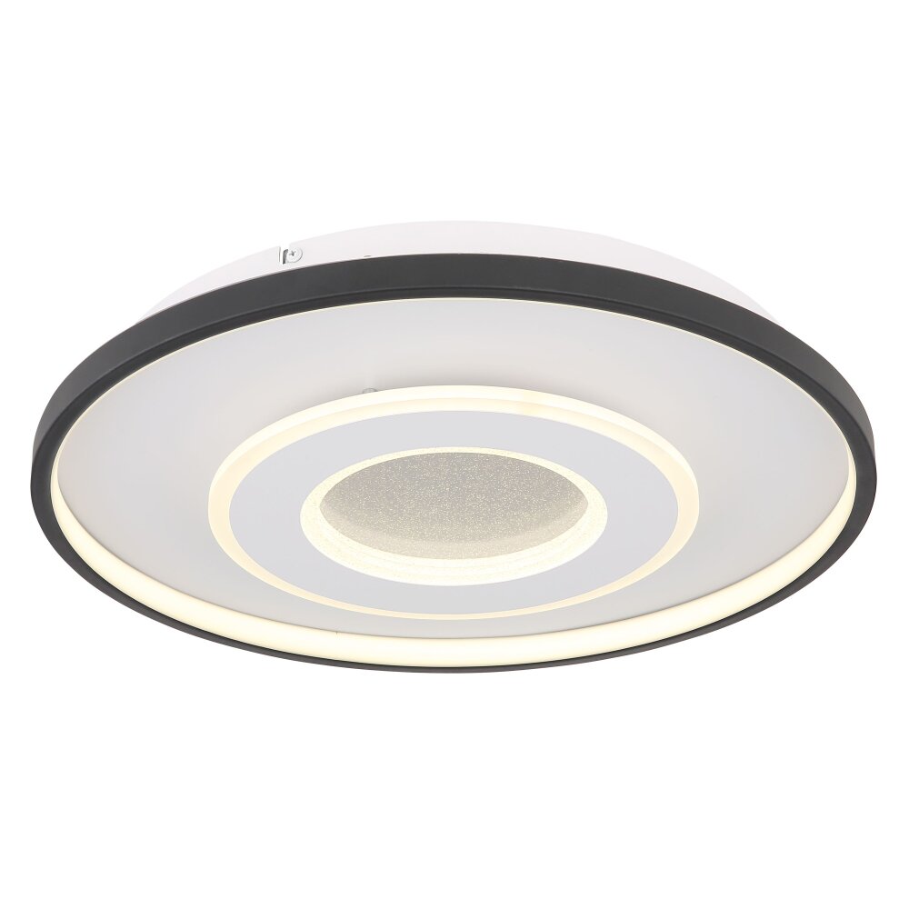 Globo BRIENNA Deckenleuchte LED Weiß, 1-flammig, Fernbedienung main product photo
