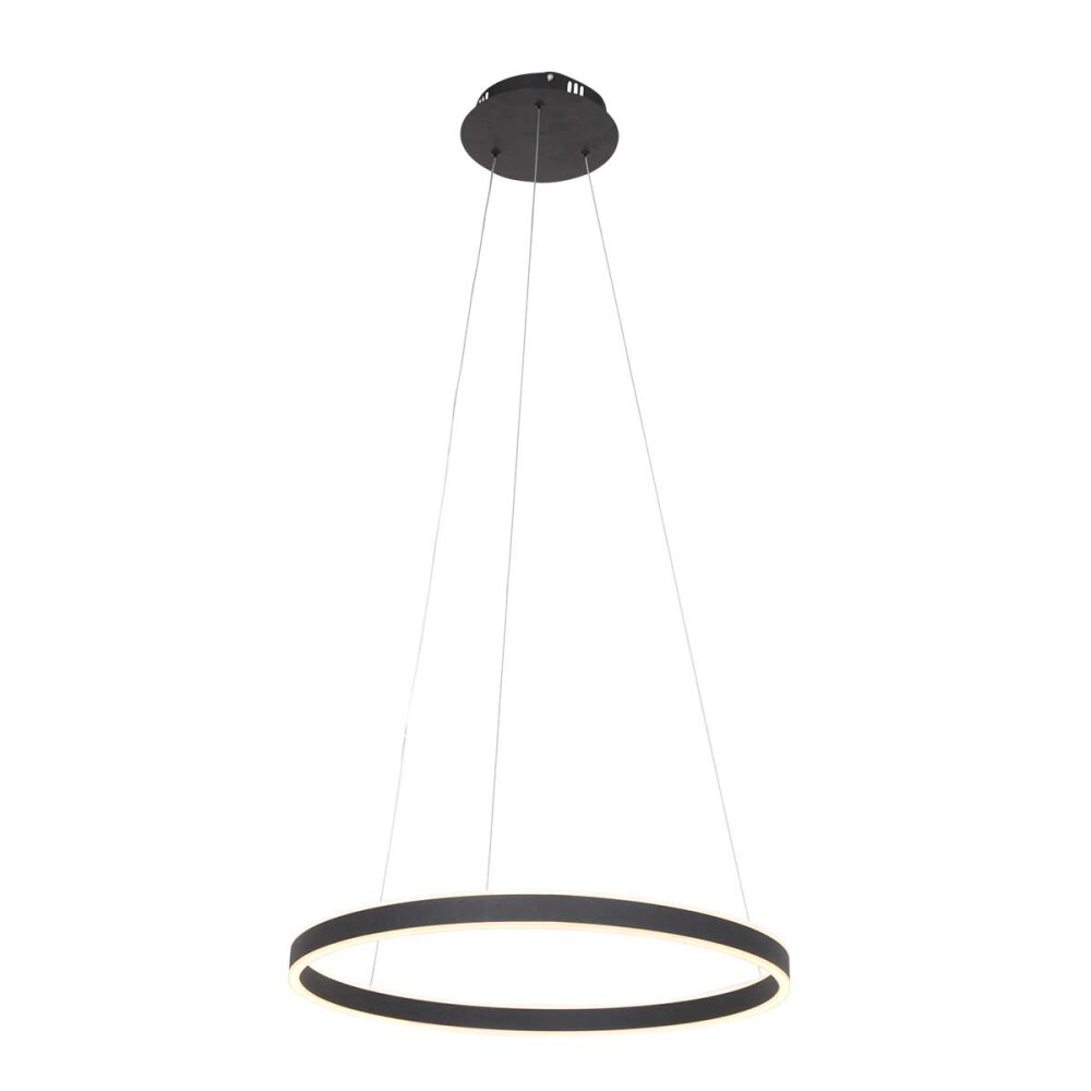 Steinhauer Ringlux Hängeleuchte LED Schwarz, 2-flammig main product photo