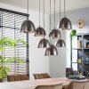 Mirror Pendelleuchte Nickel-Matt, Schwarz, 7-flammig