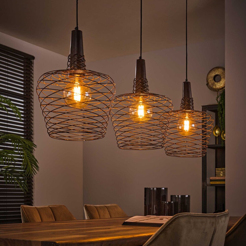 Accent Pendelleuchte Kupferfarben, 3-flammig main product photo