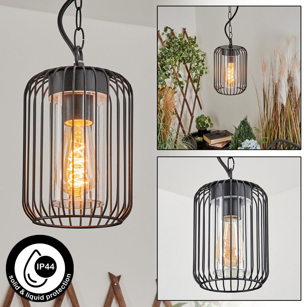Bongle Außenhängeleuchte Schwarz, 1-flammig main product photo