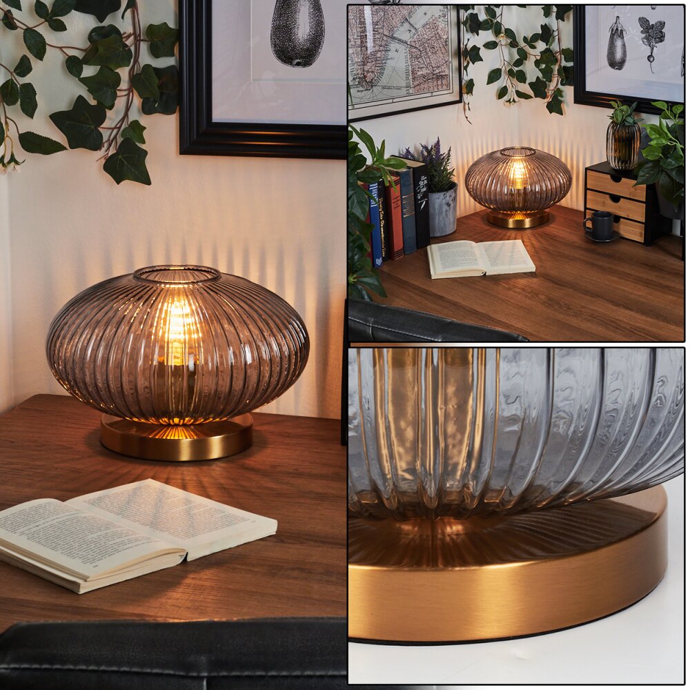 Goldenville Tischleuchte Messing, 1-flammig main product photo