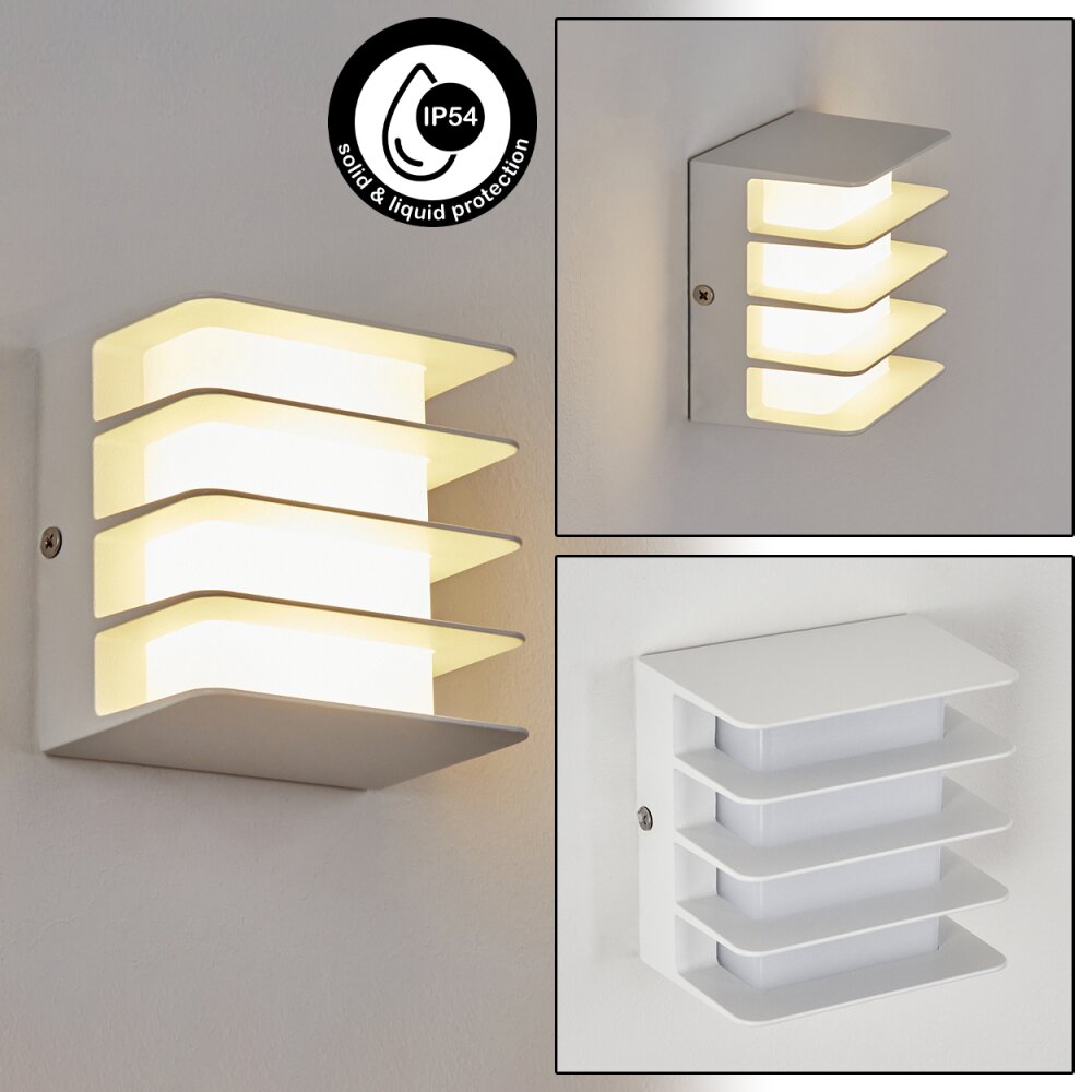 Guichard Außenwandleuchte LED Weiß, 1-flammig main product photo