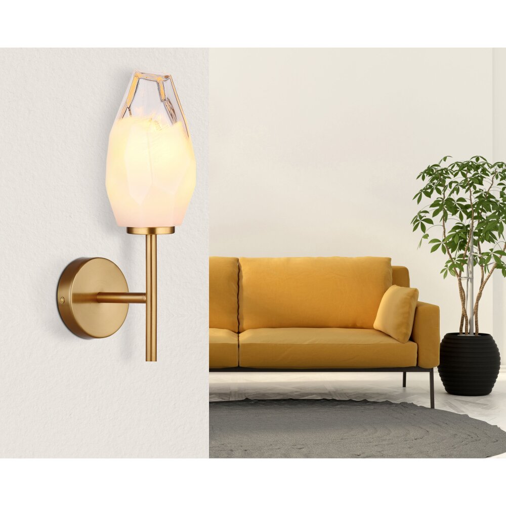 Globo BARCLEY Wandleuchte Messing, 1-flammig main product photo