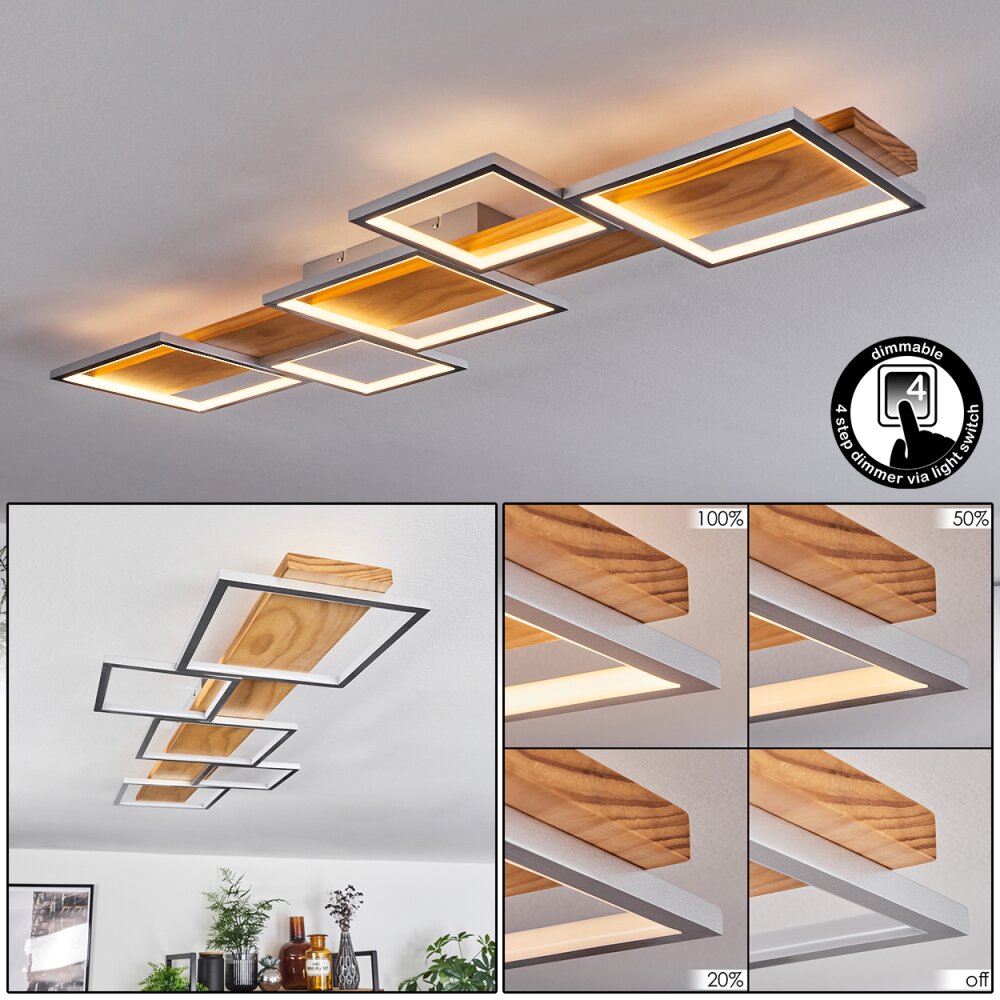 Pompu Deckenleuchte LED Naturfarben, 1-flammig main product photo