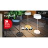 Lutec COCKTAIL Tischleuchte LED Gold, 1-flammig