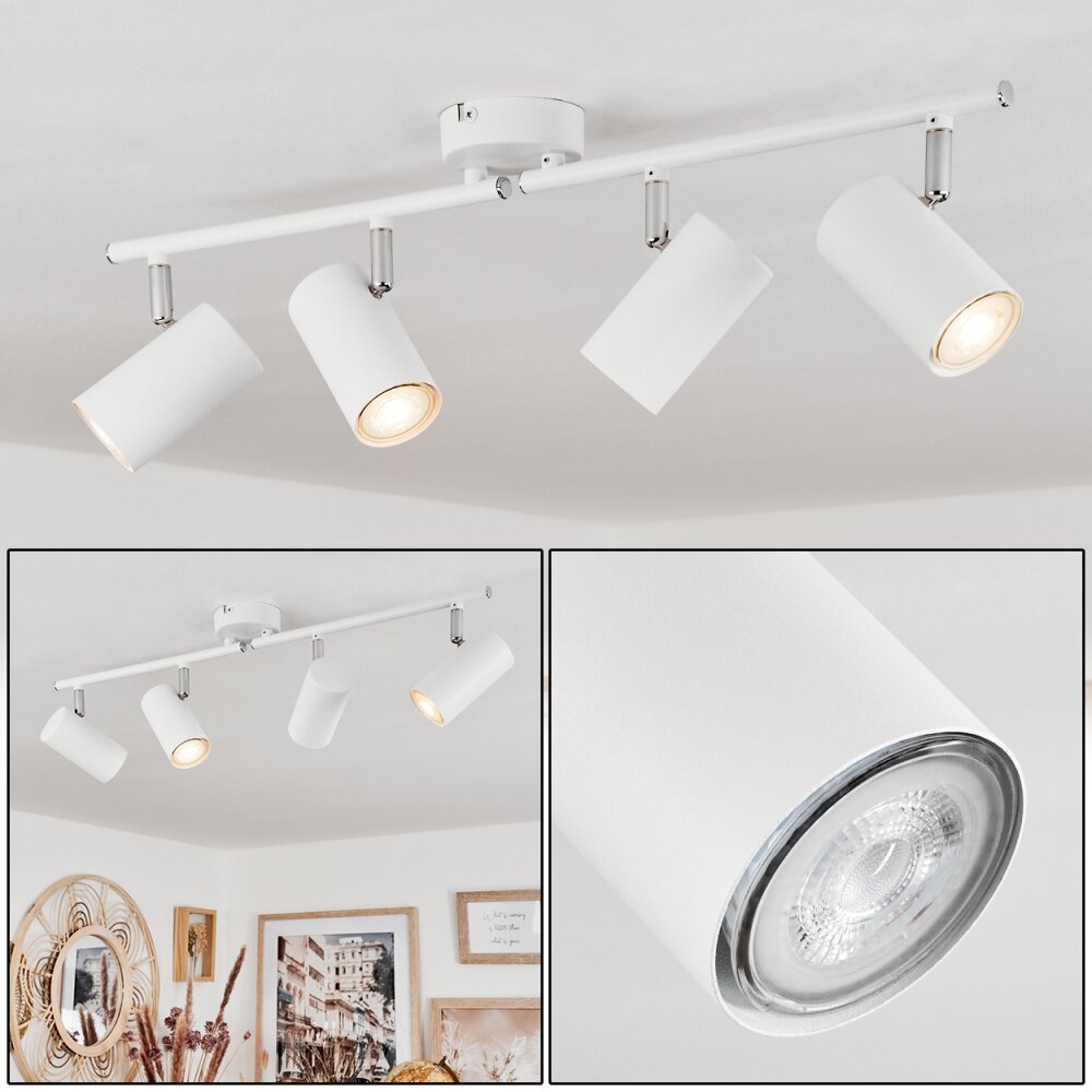 Javel Deckenleuchte Weiß, 4-flammig main product photo