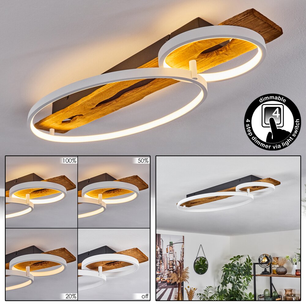 Nevogilde Deckenleuchte LED Naturfarben, 1-flammig main product photo