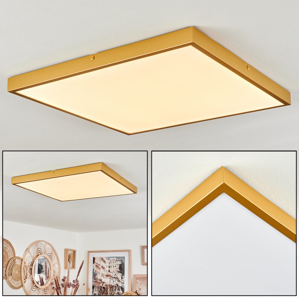 Broglen Deckenpanel LED Gold, 1-flammig main product photo