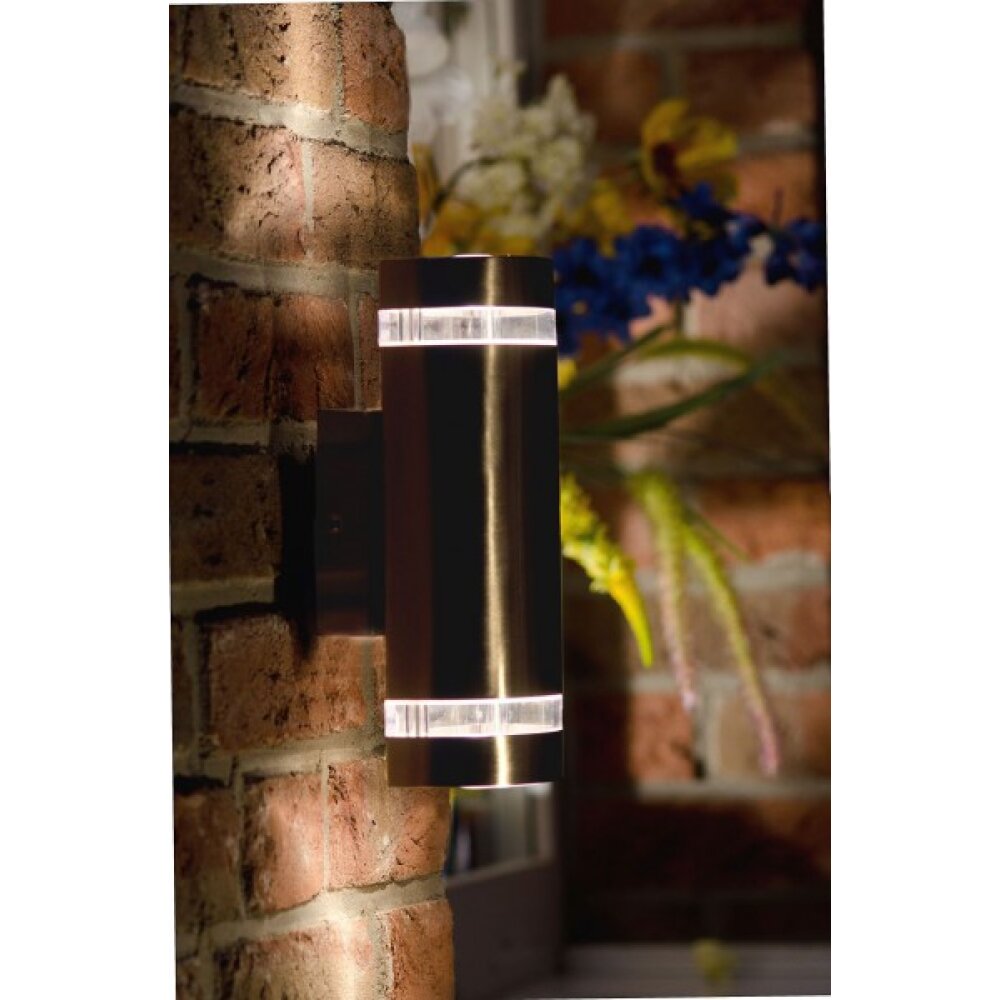LUTEC FOCUS Außenwandleuchte LED Edelstahl, 6-flammig main product photo