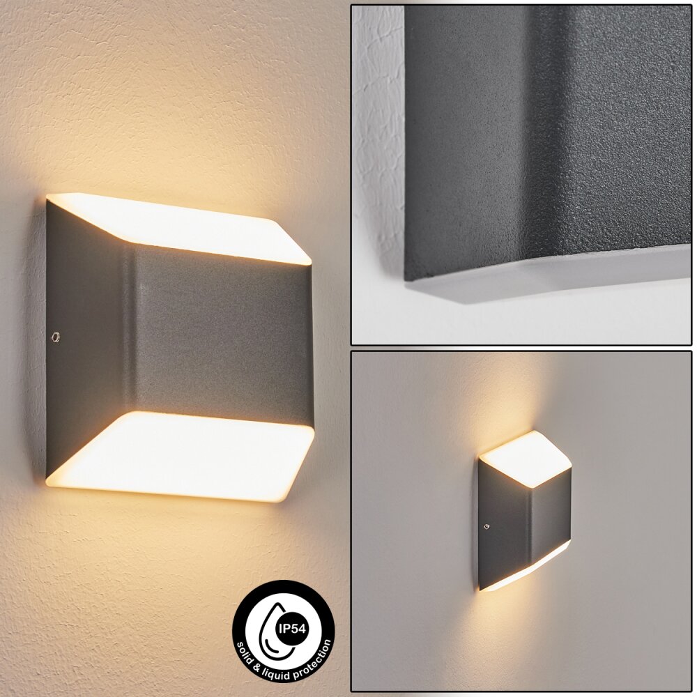Yobo Außenwandleuchte LED Anthrazit, 1-flammig main product photo