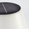 Alcudia Solar Außentischleuchte LED Nickel-Matt, 10-flammig