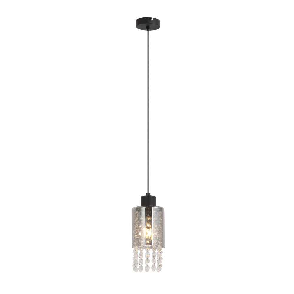 Globo BACKEY Hängeleuchte Schwarz, 1-flammig main product photo