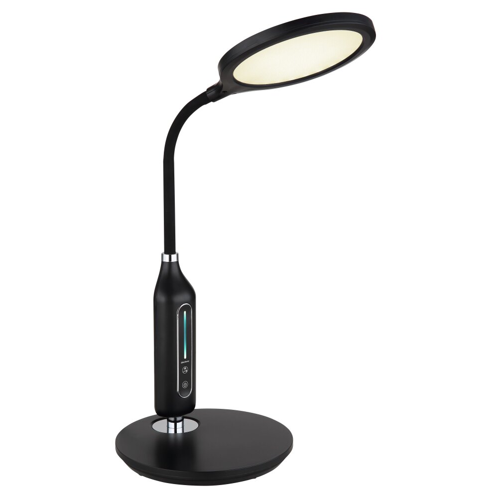 Globo FRUGGY Tischleuchte LED Chrom, Schwarz, 1-flammig main product photo