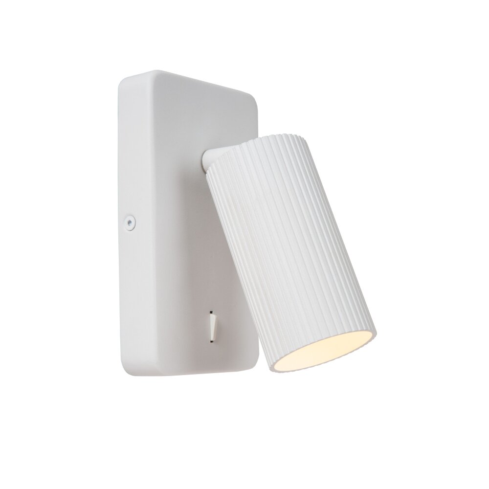 Lucide CLUBS Wandleuchte Weiß, 1-flammig main product photo