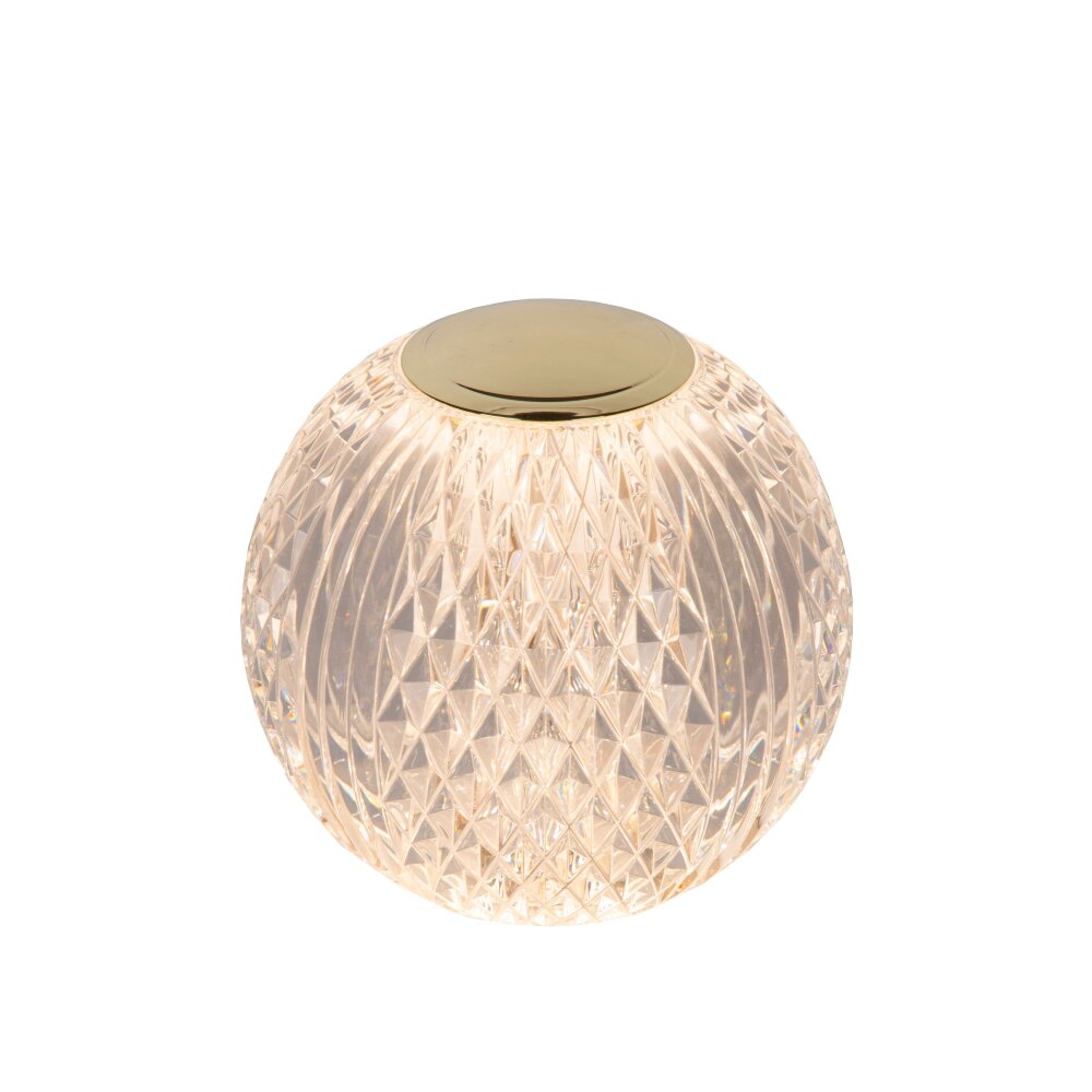 Lucide CINTRA Tischleuchte LED Gold, 1-flammig main product photo