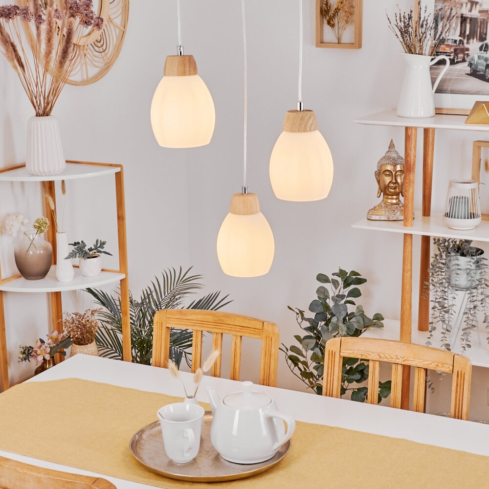 Ombucta Hängeleuchte Naturfarben, 3-flammig main product photo