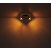 Globo MILLEY Wandleuchte Messing, Schwarz, 2-flammig