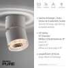 Paul Neuhaus PURE-NOLA Wandleuchte LED Weiß, 1-flammig