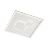 Fischer & Honsel Trey Deckenleuchte LED Weiß, 1-flammig, Fernbedienung, Farbwechsler