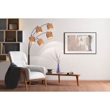 Fischer & Honsel Trey Deckenleuchte LED Weiß, 1-flammig, Fernbedienung, Farbwechsler