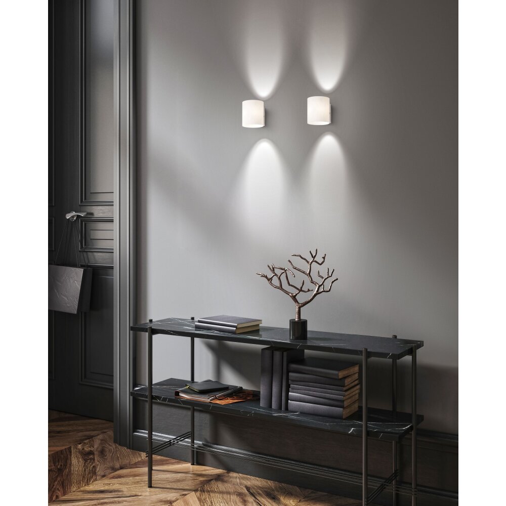 Fischer & Honsel Betty Wandleuchte Nickel-Matt, 1-flammig main product photo
